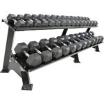 12,5-35kg hex hanteļu komplekts (475kg) bez statīva- 10 pāri