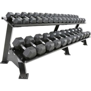 12,5-35kg hex hanteļu komplekts (475kg) bez statīva- 10 pāri