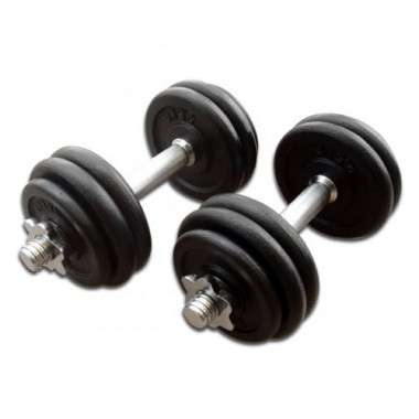Saliekamas metāla hanteles PX-Sport 2x15 KG