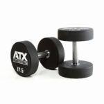 5-30kg poliuretāna hanteļu komplekts ATX (385kg) 11 pāri