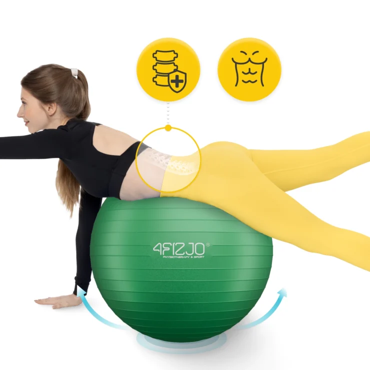 Fitnesa bumba 75cm 4Fizjo