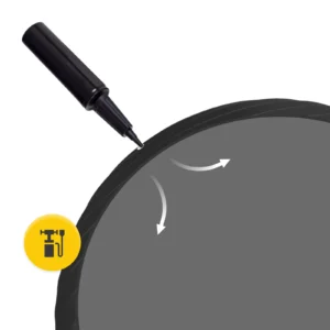 Kā piepūst fitnesa bumbu 4FIZJO?