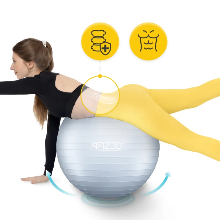 Fitnesa bumba 65cm 4Fizjo