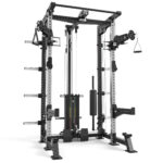 Daudzfunkcionāls spēka rāmis Half Rack Pull Station