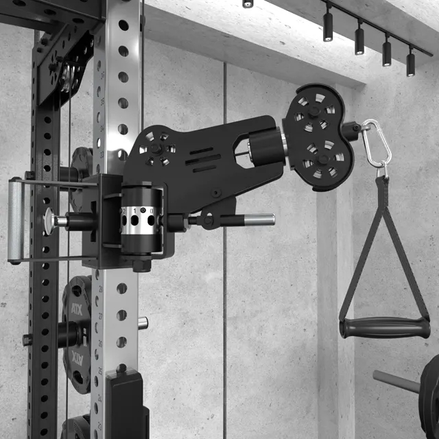 Daudzfunkcionāls spēka rāmis half rack pull station ATX-HCR-780