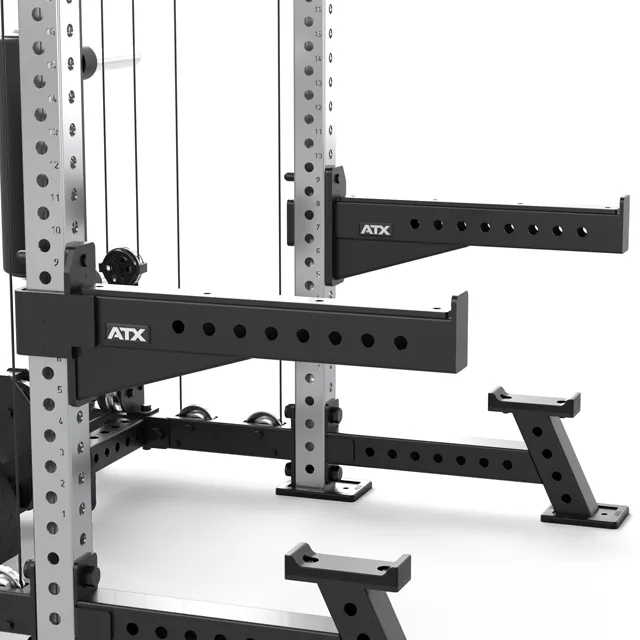 Daudzfunkcionāls spēka rāmis half rack pull station ATX-HCR-780