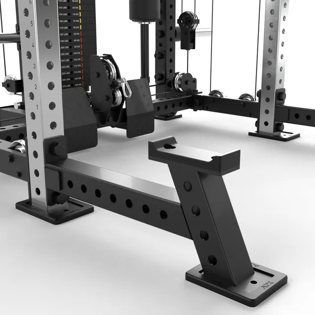 Daudzfunkcionāls spēka rāmis half rack pull station ATX-HCR-780