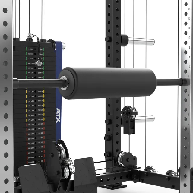 Daudzfunkcionāls spēka rāmis half rack pull station ATX-HCR-780