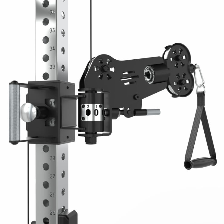 Daudzfunkcionāls spēka rāmis half rack pull station ATX-HCR-780