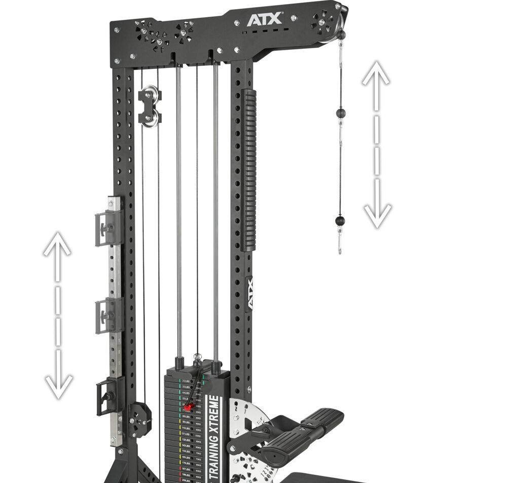 Muguras vilkmes stacija ATX Trinity Tower ATX-LSW-850
