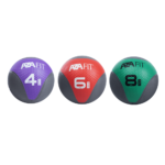 Medicīnisko bumbu komplekts Azafit 4 - 8 kg