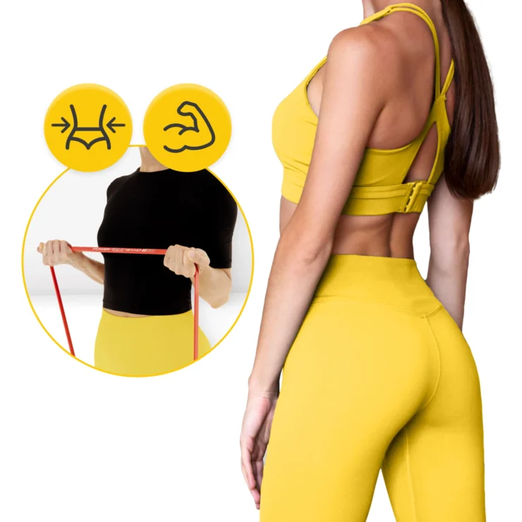 Pretestības gumiju komplekts 4Fizjo Powerband