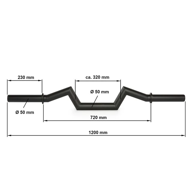 Svaru stienis Fat Bar SZ-S-50-FG-2